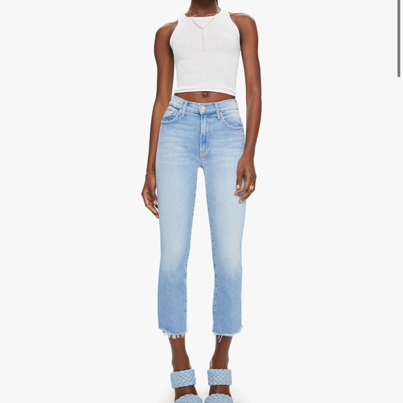 MOTHER denim The Insider Crop Step Frey - Limited Edition